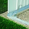 Cadre De Sol Biohort En Aluminium Pour Abris De Jardin Série Europa T5 Et T6