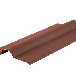 Corrubit Faitière Bitumé Rouge 100 X 45 Cm