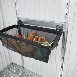 Panier De Rangement Avec Rail Pour Abri De Jardin Biohort