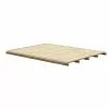 GoodHome Plancher Pour Abri Bois Mokau 5,92 M² ép.19 Mm