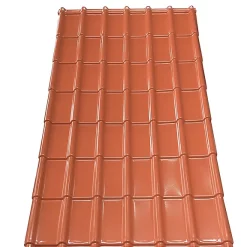 Plaque Pvc Imitation Tuile Française Renolit Tecno Imac La Francese Terre Cuite - 184 X 118 Cm