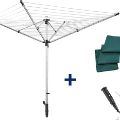 Séchoir Parapluie De Jardin 60 M Leifheit LinoLift 600 QuickStart